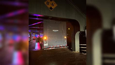 Amazon truck driver cited after run-in with often-struck Long Grove Bridge
